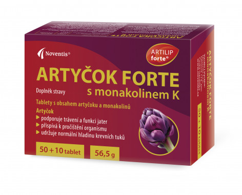 Obrázek nejnovějšího produktu - Artichoke Forte with Monacolin K